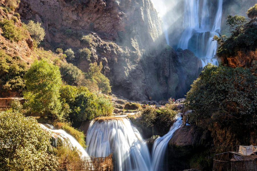 Guided hike and boat trip to the waterfalls of Ouzoud