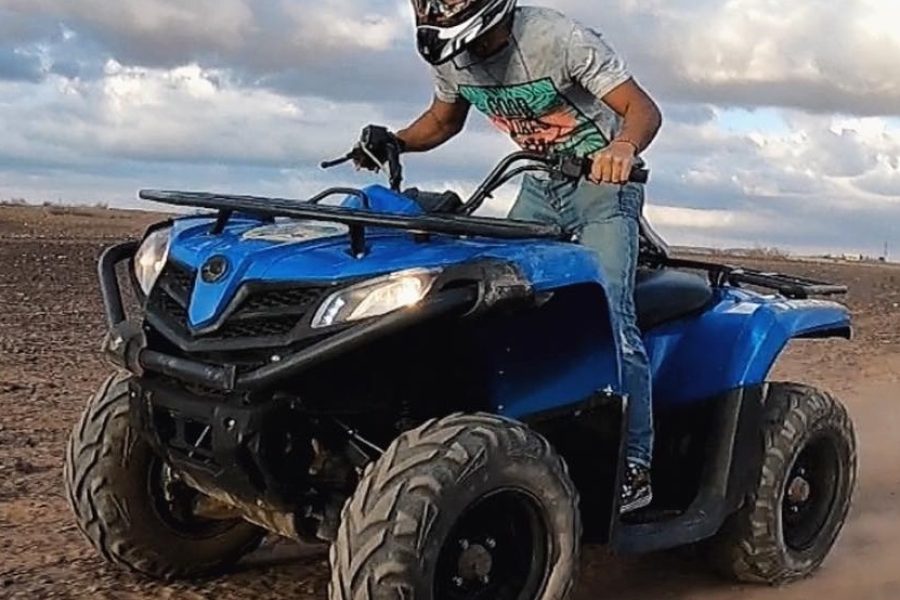 Thrilling Quad Biking Adventure : QUAD CF 450cc